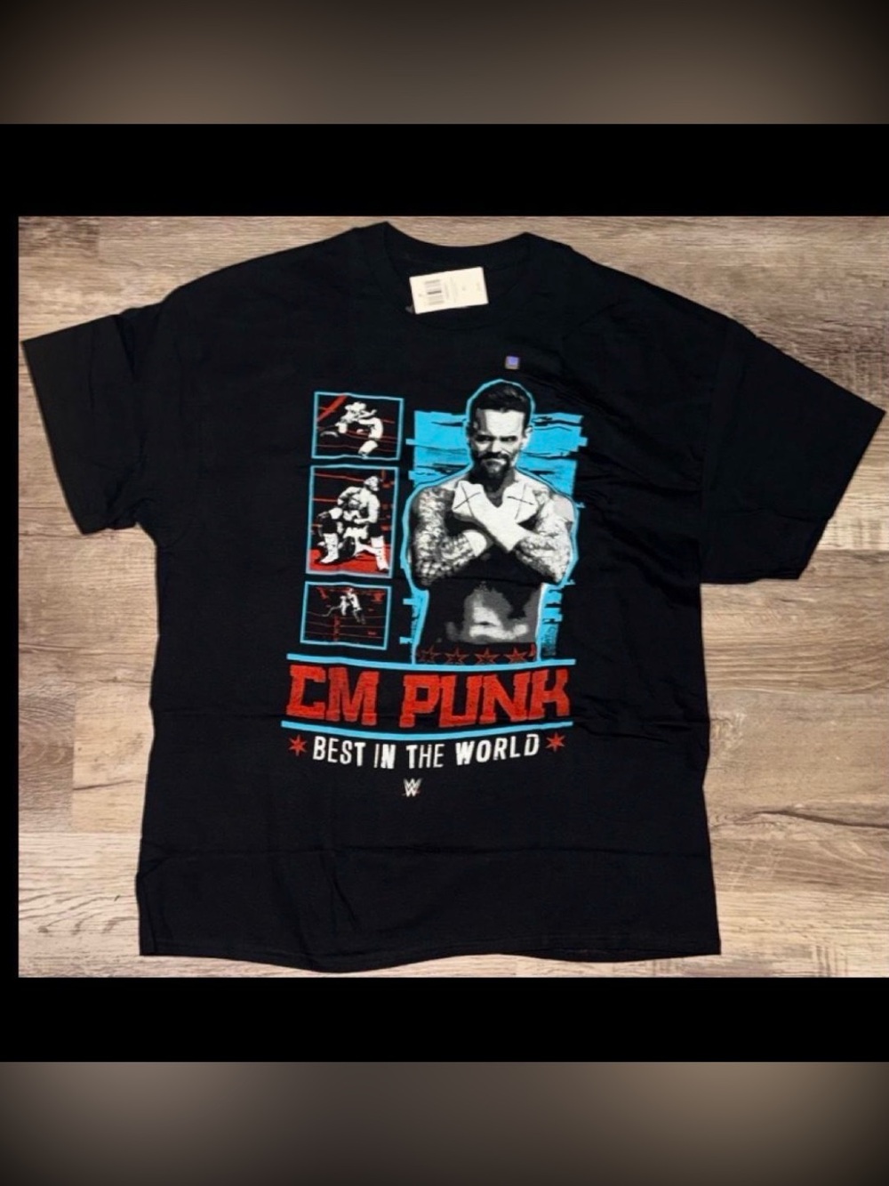 NWT Men"s WWE CM Punk Shirt Size XL